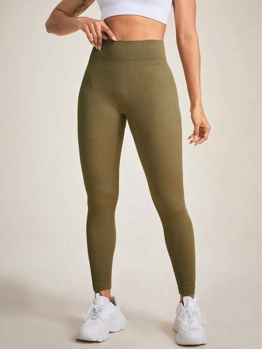 Legging de Mujer color Verde Oliva /Liso