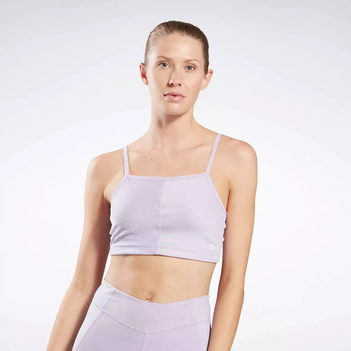 Crop Top de Mujer color Lila /Rebook Yoga