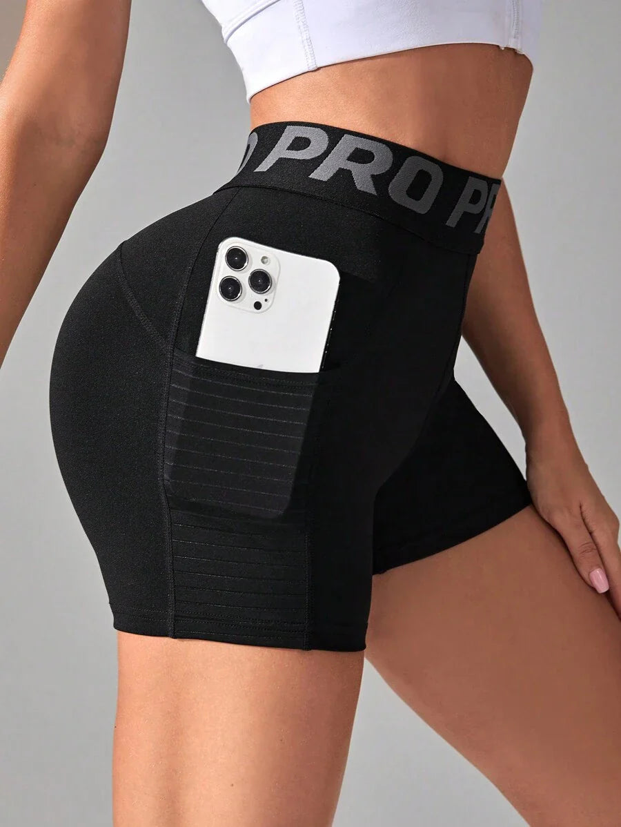 Short de Mujer color Negro /Con bolsillo, pro