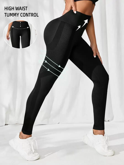 Legging de Mujer color Negro /Con Arrunchado