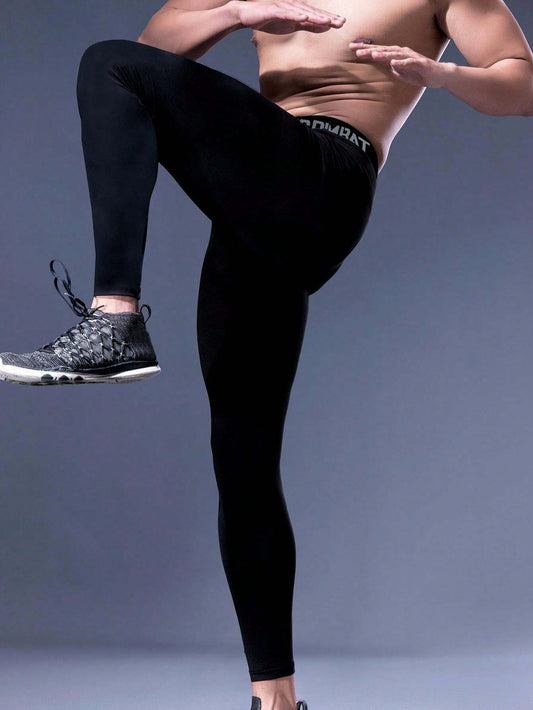 Licra Deportiva de Hombre color Negro /Liso, pro combat