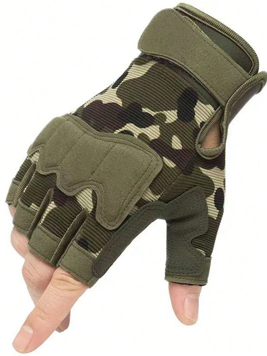 Guante de Unisex color Verde /Camuflaje