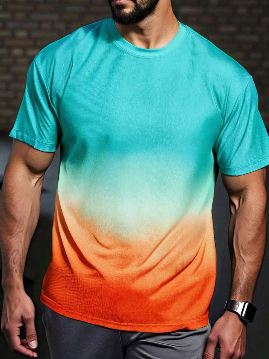 Franela Manga Corta de Hombre color Multicolor /Dri-Fit