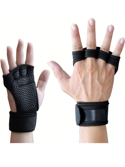 Guante de Unisex color Negro /Abierto